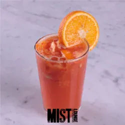 Orange and strawberry